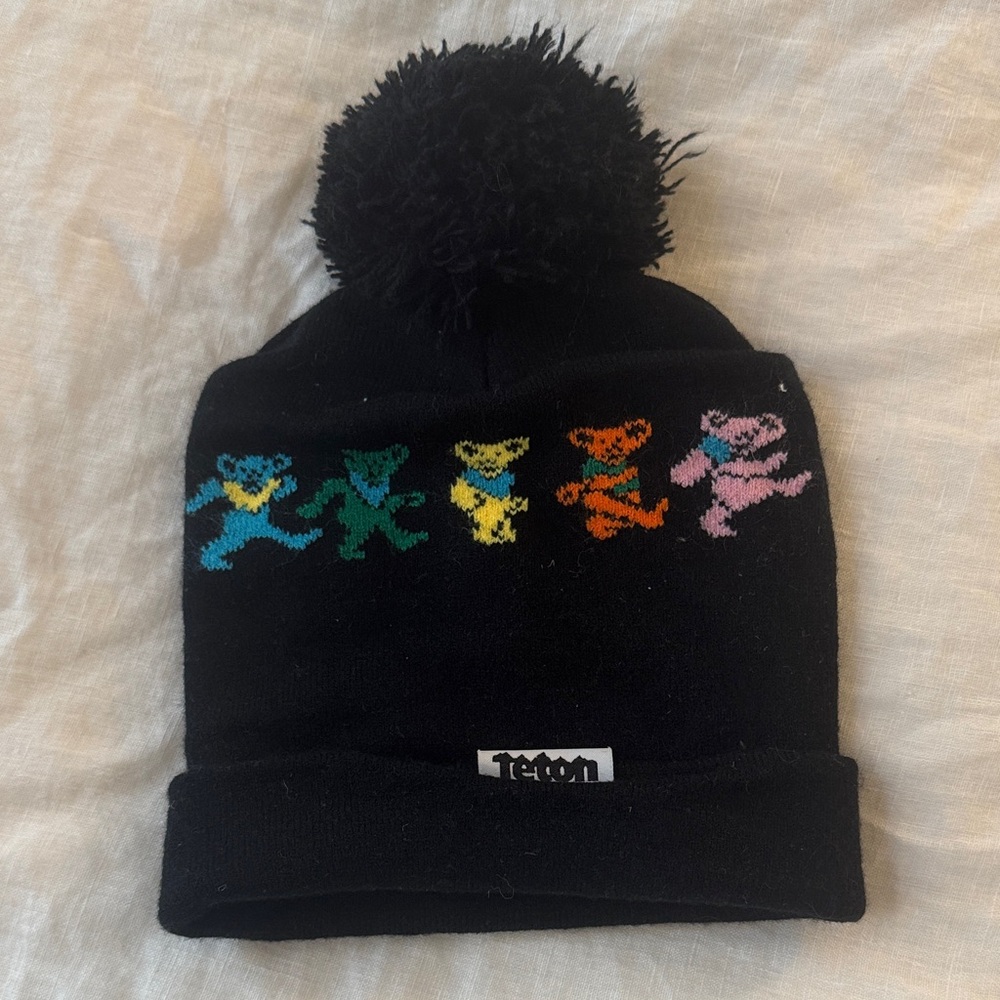 Grateful Dead dancing bears beanie